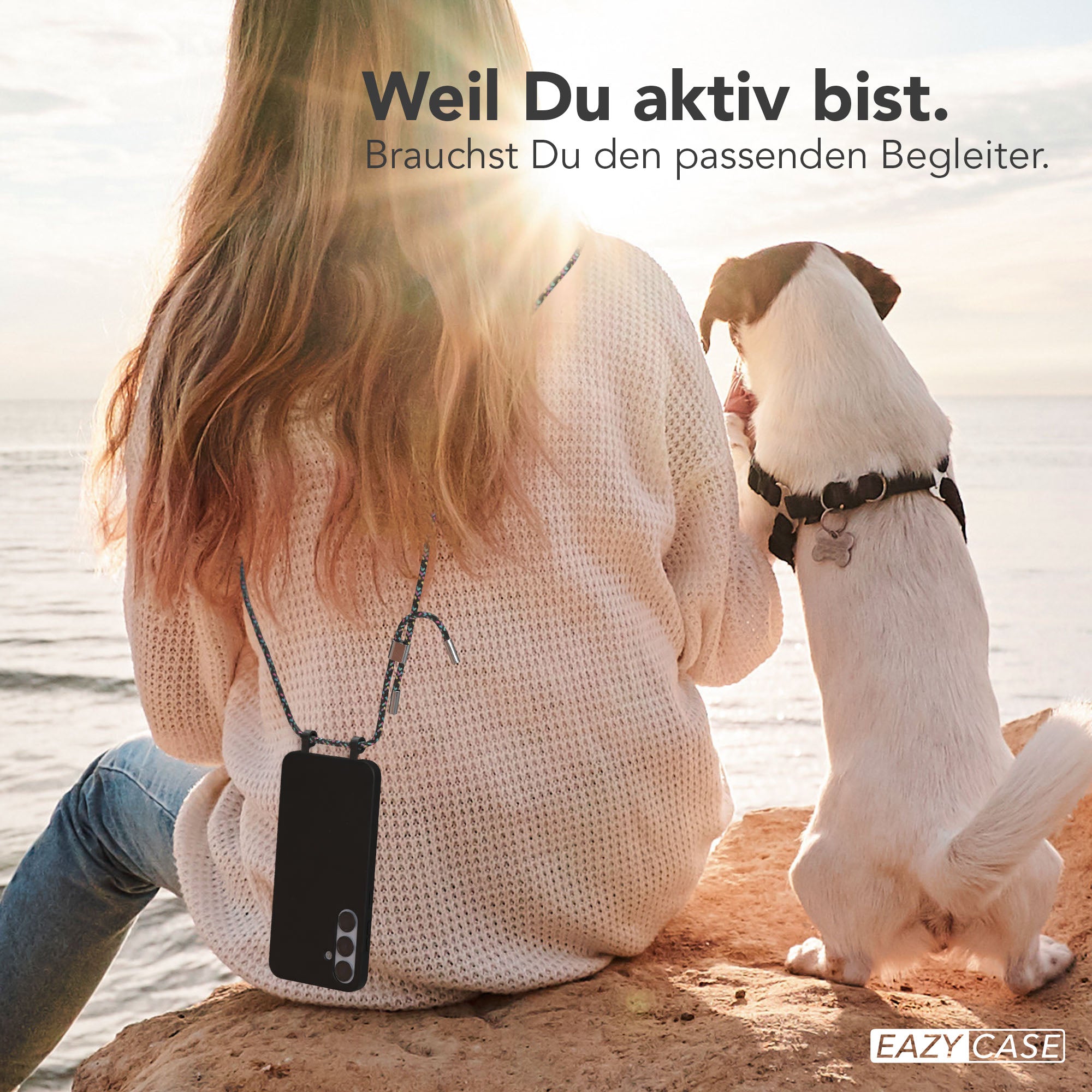 Galaxy S25 Plus 2in1 Hülle mit Kordel