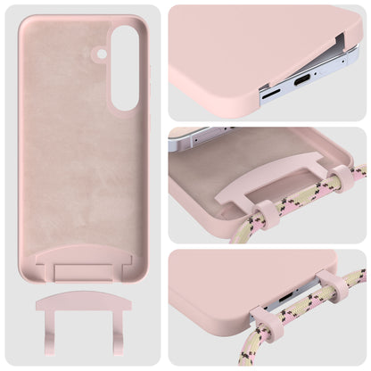Galaxy S25 Plus 2in1 Hülle mit Kordel
