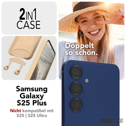 Galaxy S25 Plus 2in1 Hülle mit Kordel