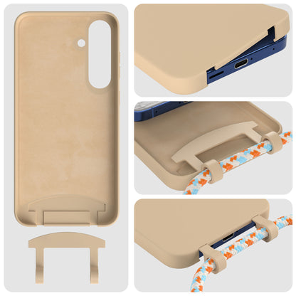Galaxy S25 Plus 2in1 Hülle mit Kordel