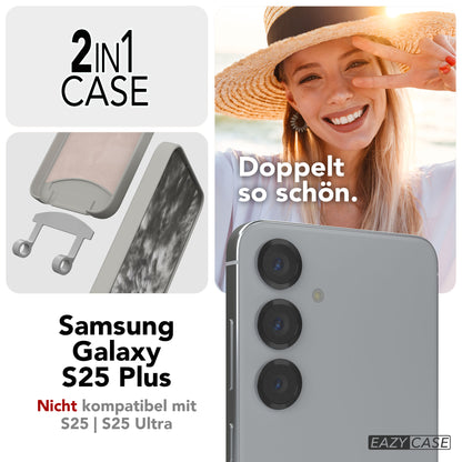 Galaxy S25 Plus 2in1 Hülle mit Kordel