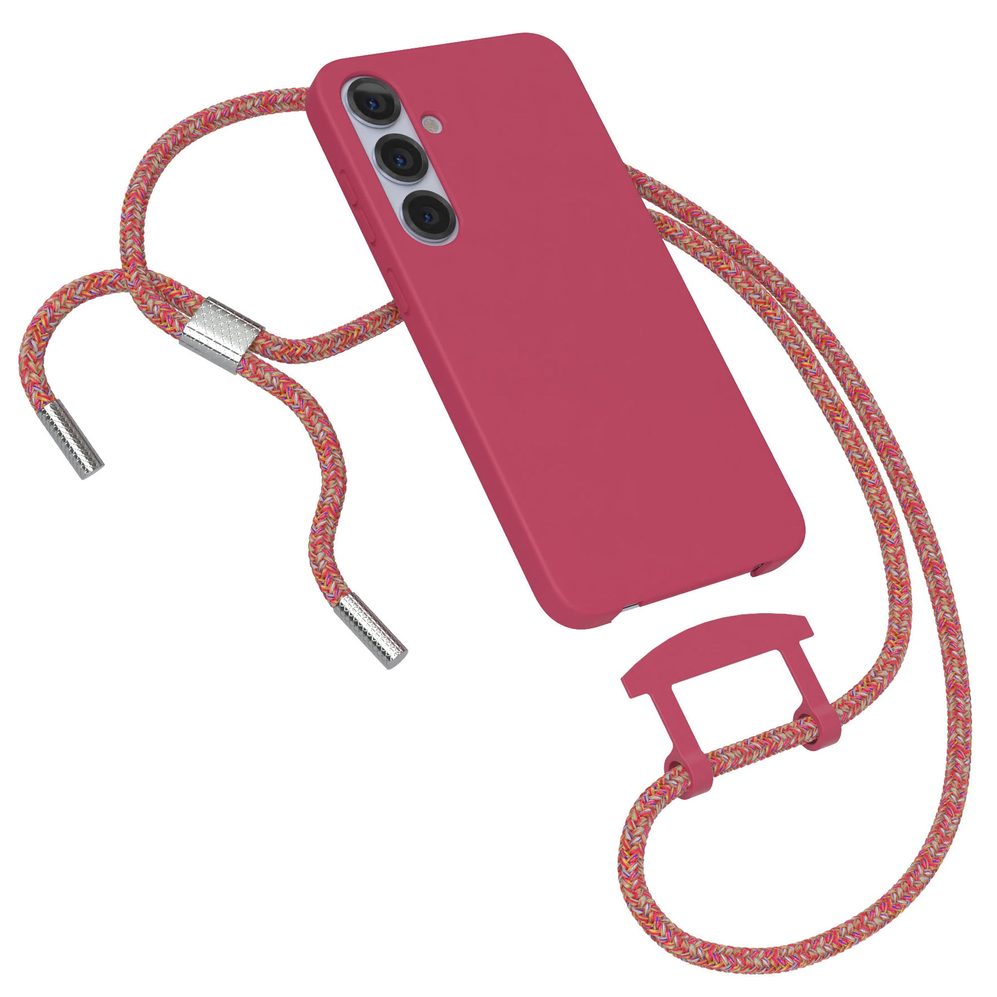 Galaxy S25 Plus 2in1 Hülle mit Kordel