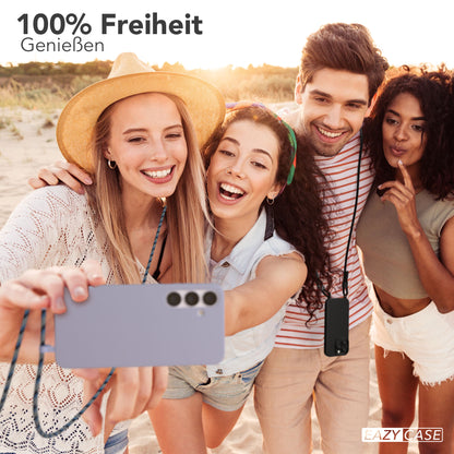 Galaxy S25 Plus 2in1 Hülle mit Kordel
