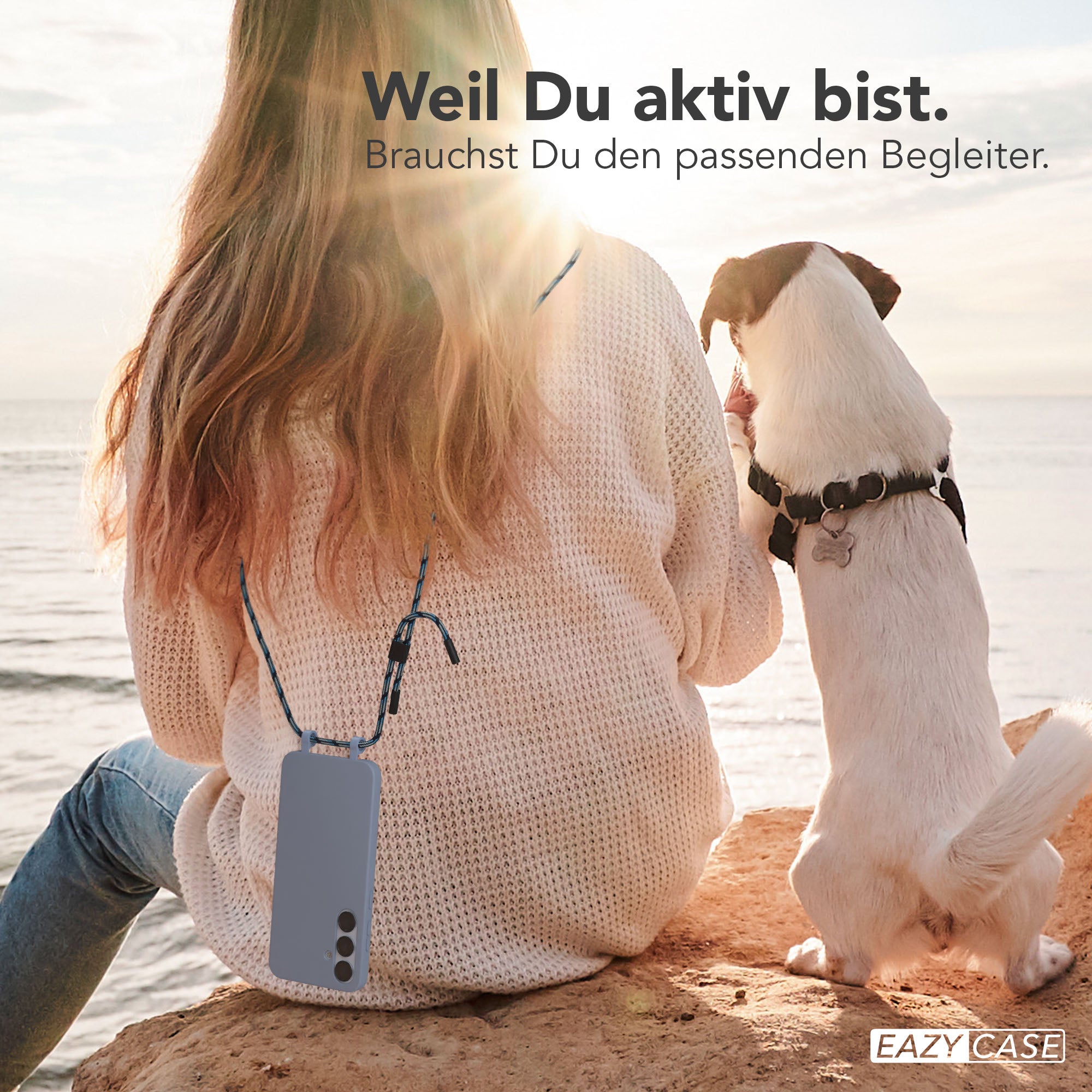 Galaxy S25 Plus 2in1 Hülle mit Kordel