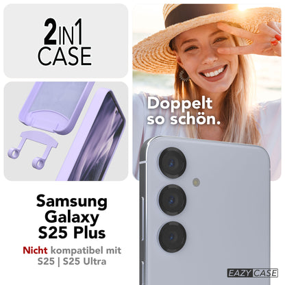 Galaxy S25 Plus 2in1 Hülle mit Kordel