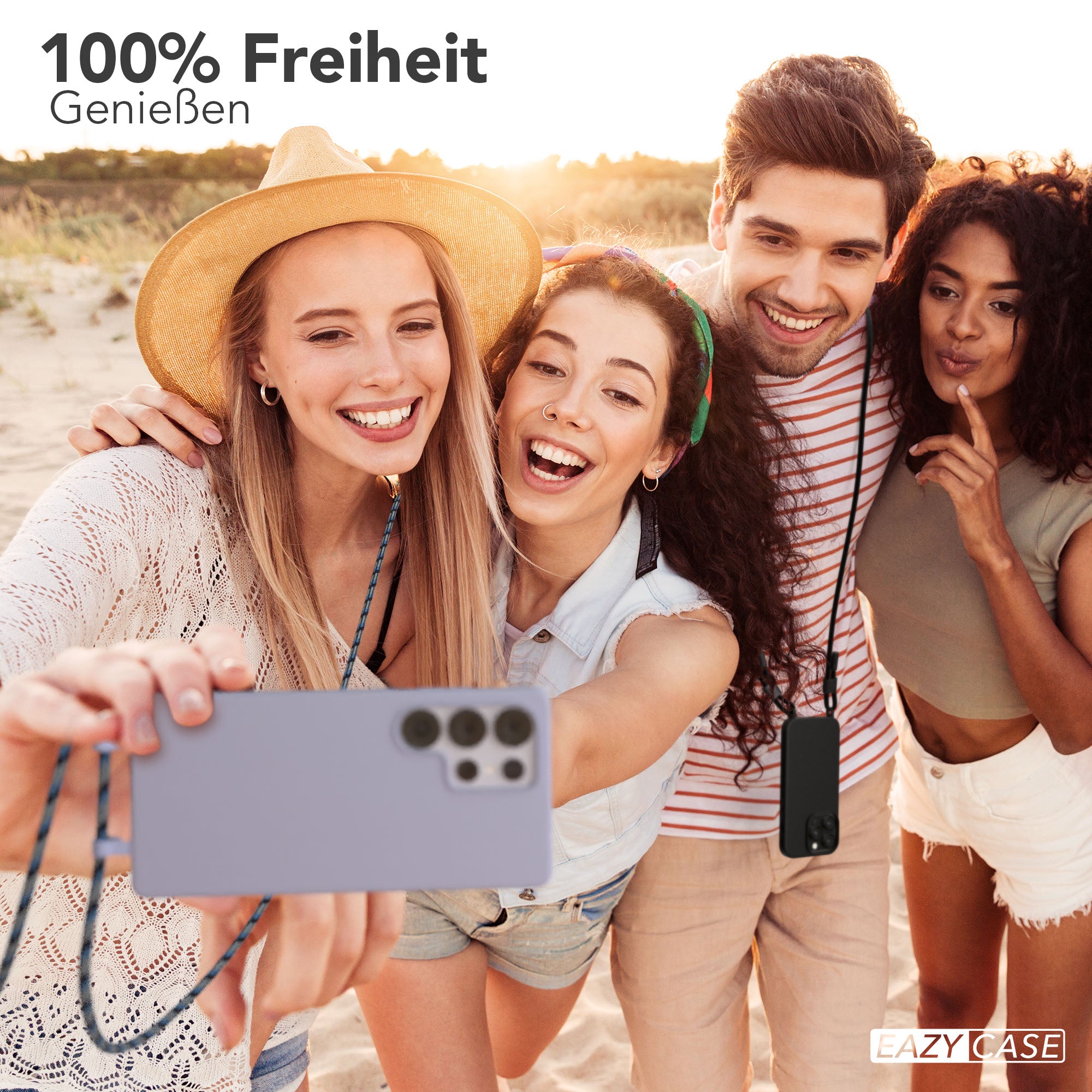 Galaxy S25 Ultra 2in1 Hülle mit Kordel