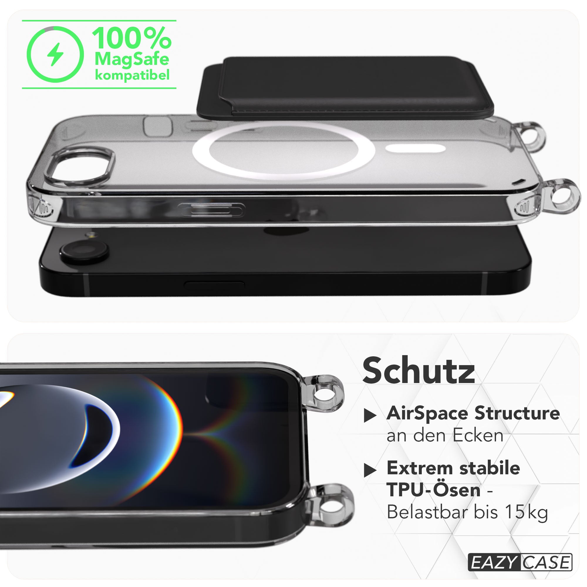 Schutzhülle mit MagSafe für Handyketten