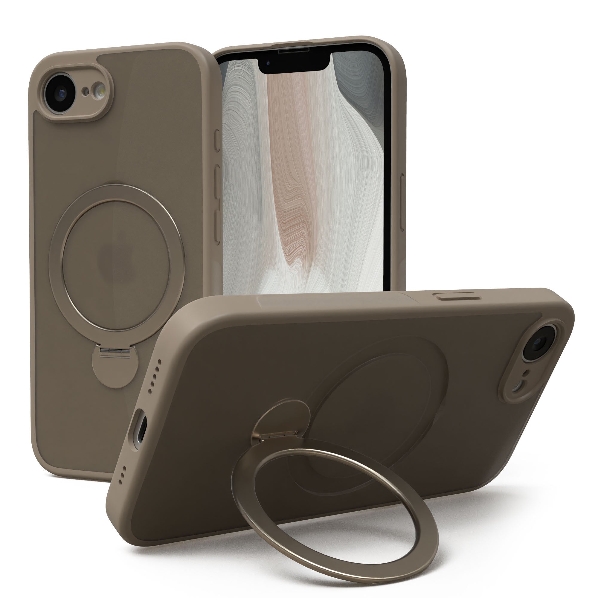 iPhone 16e Outdoor Hülle + drehbarer Ring mit MagSafe