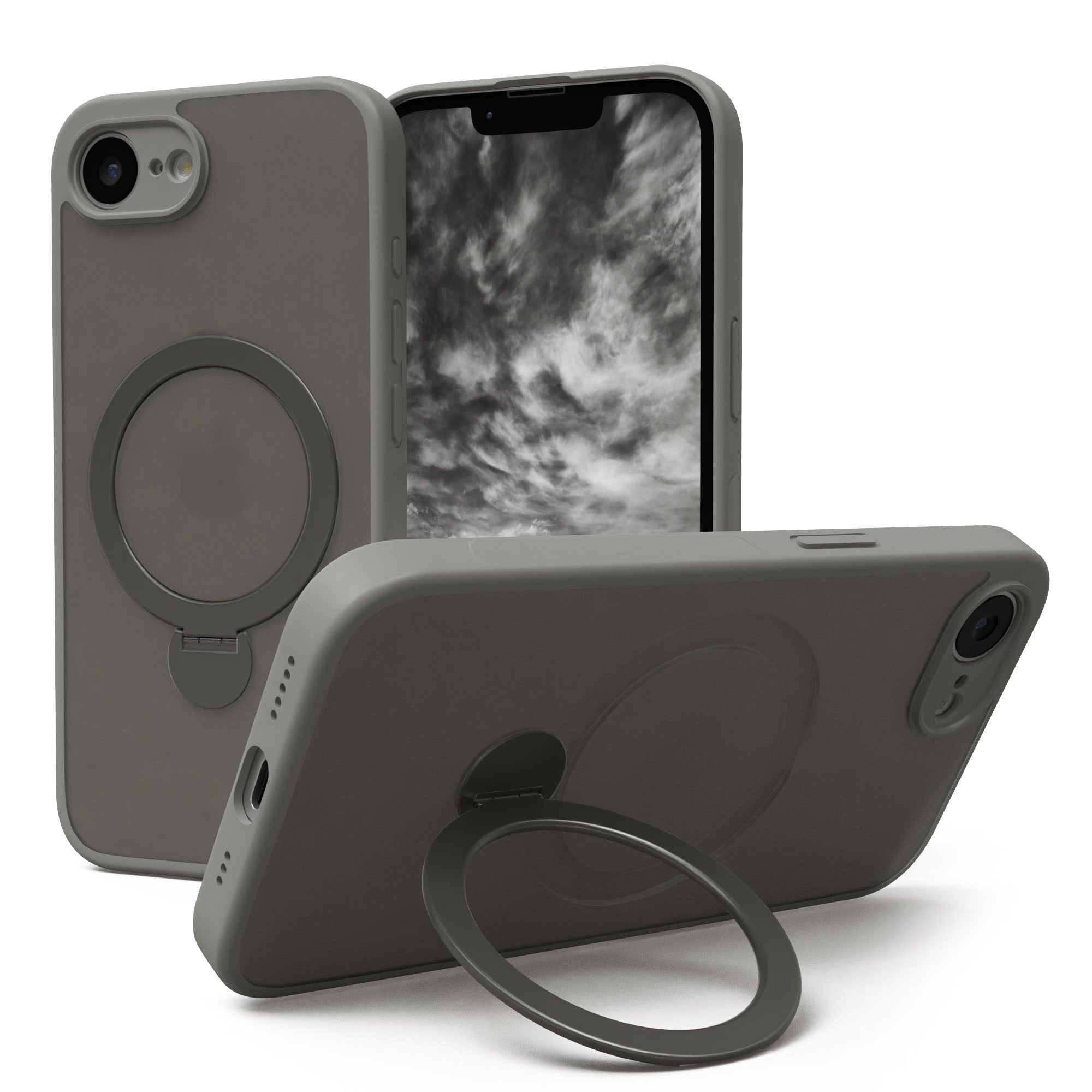 iPhone 16e Outdoor Hülle + drehbarer Ring mit MagSafe