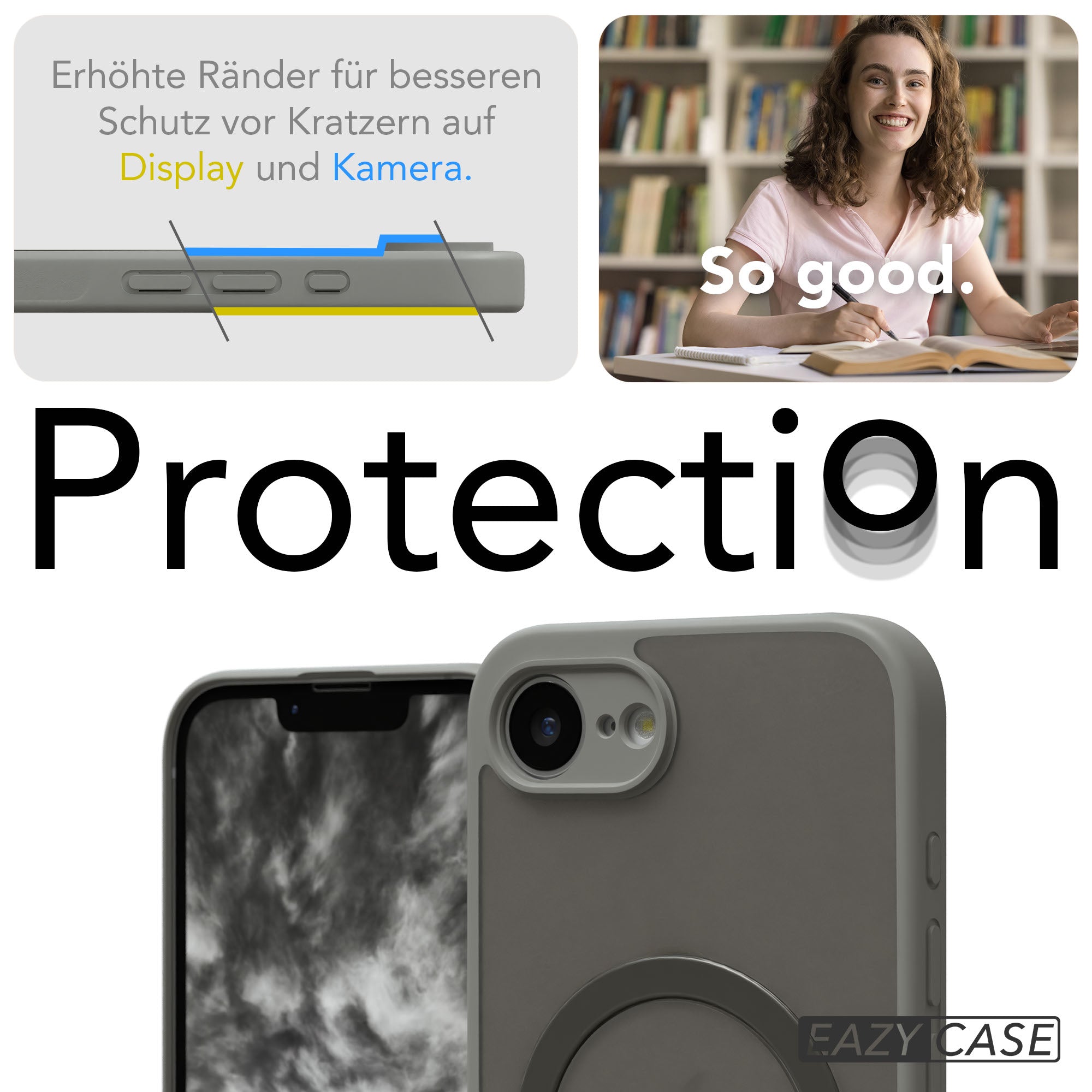 iPhone 16e Outdoor Hülle + drehbarer Ring mit MagSafe