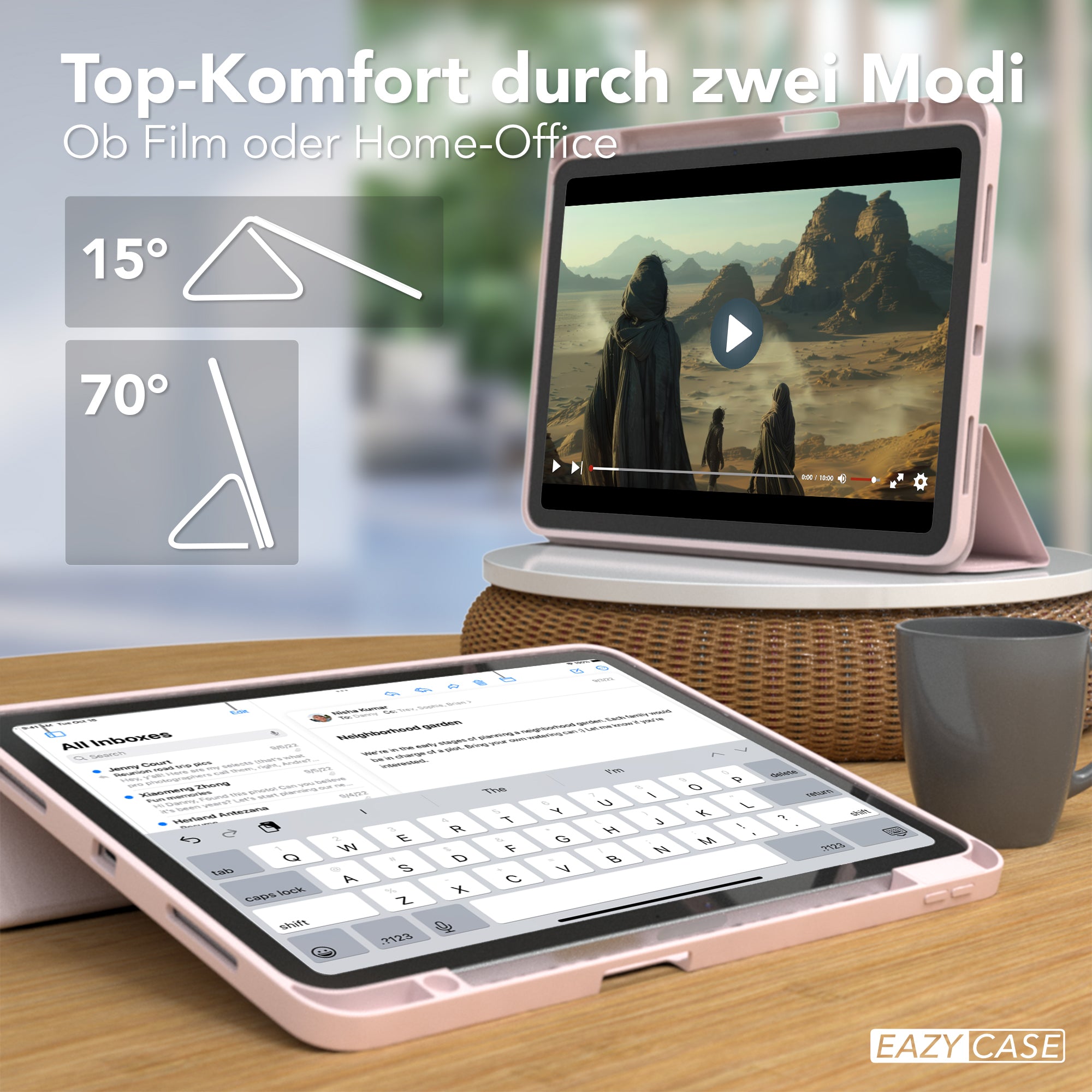 iPad Air 11" M3 (2025) Smartcase mit Stifthalter