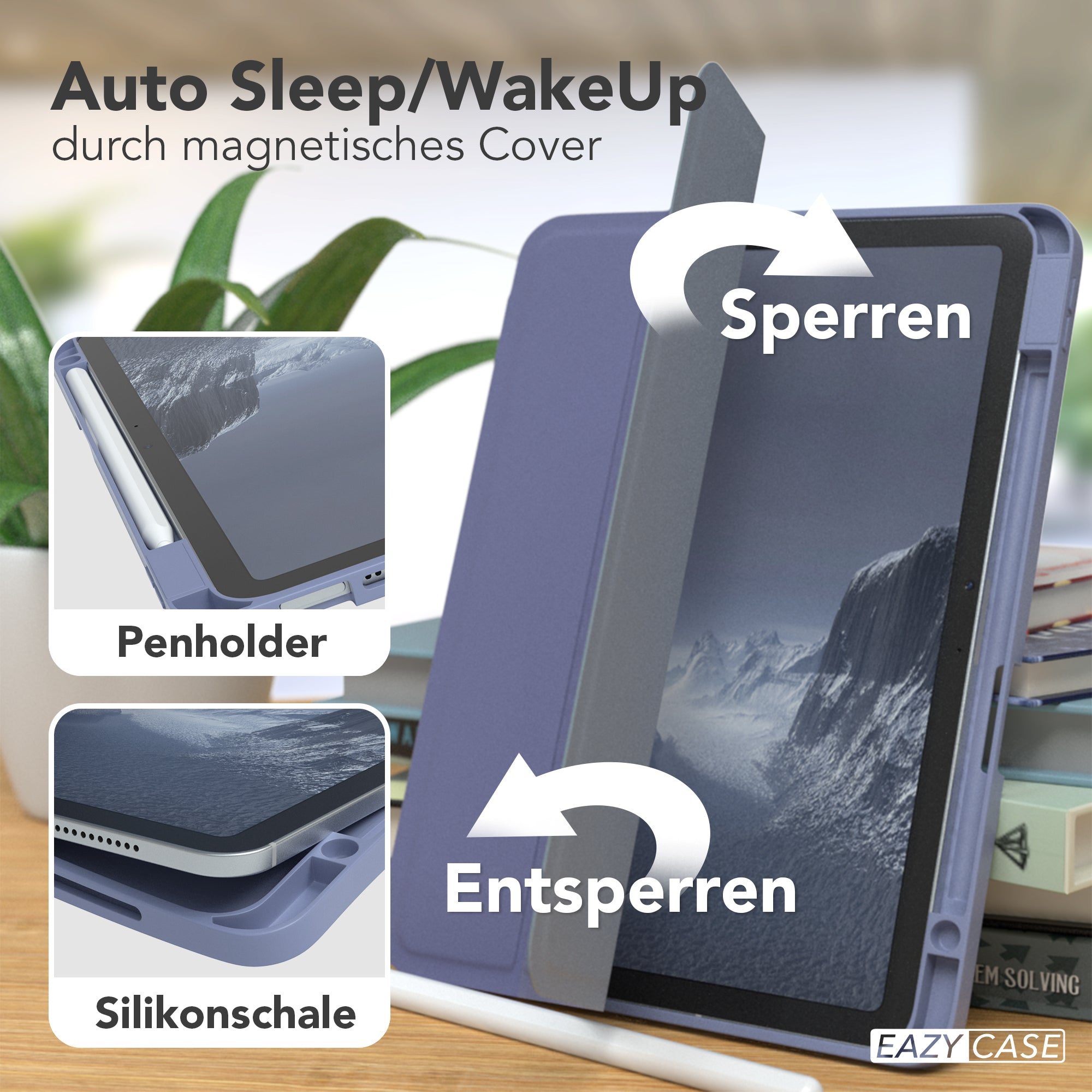 iPad Air 11" M3 (2025) Smartcase mit Stifthalter