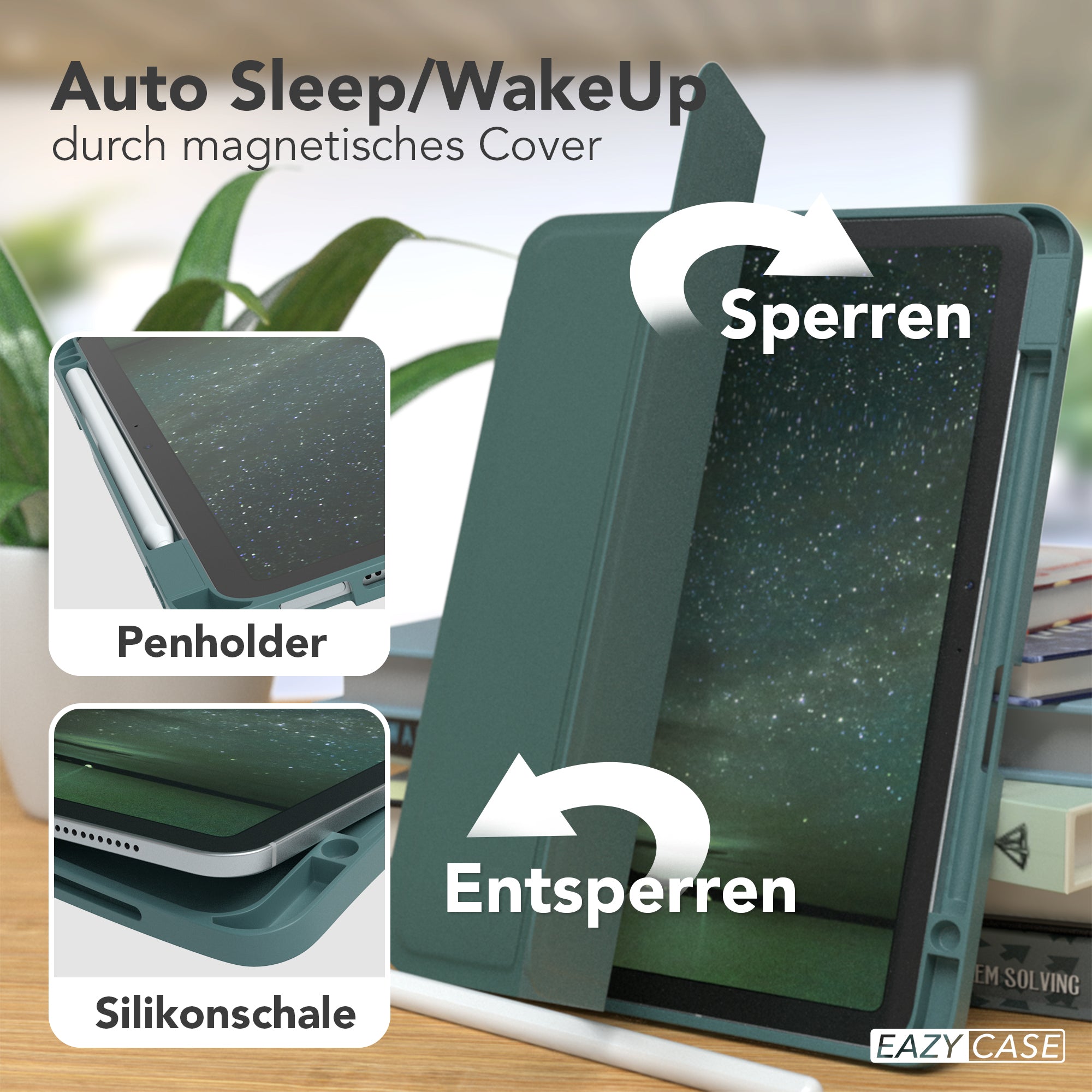 iPad Air 11" M3 (2025) Smartcase mit Stifthalter