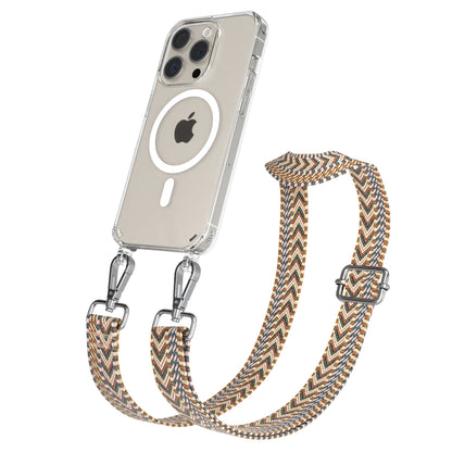 Apple iPhone 15 Pro Handykette MagSafe mit Boho Band EAZY CASE Neck Strap 
