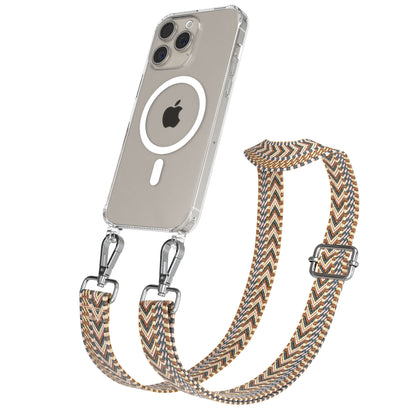 iPhone 15 Pro Max Handykette MagSafe mit Boho Band verstellbar 