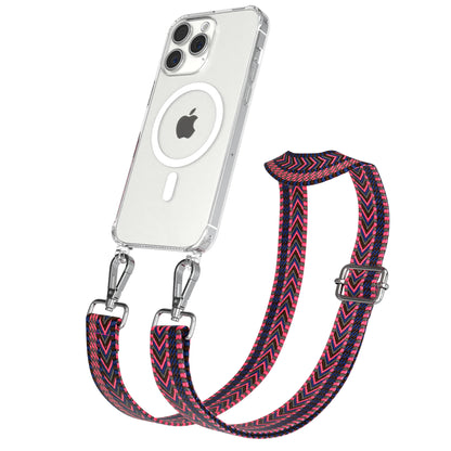 iPhone 15 Pro Max Handykette MagSafe mit Boho Band verstellbar 
