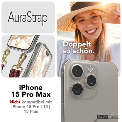 iPhone 15 Pro Max Handykette MagSafe mit Boho Band verstellbar 