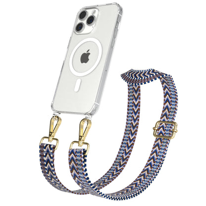 iPhone 15 Pro Max Handykette MagSafe mit Boho Band verstellbar 