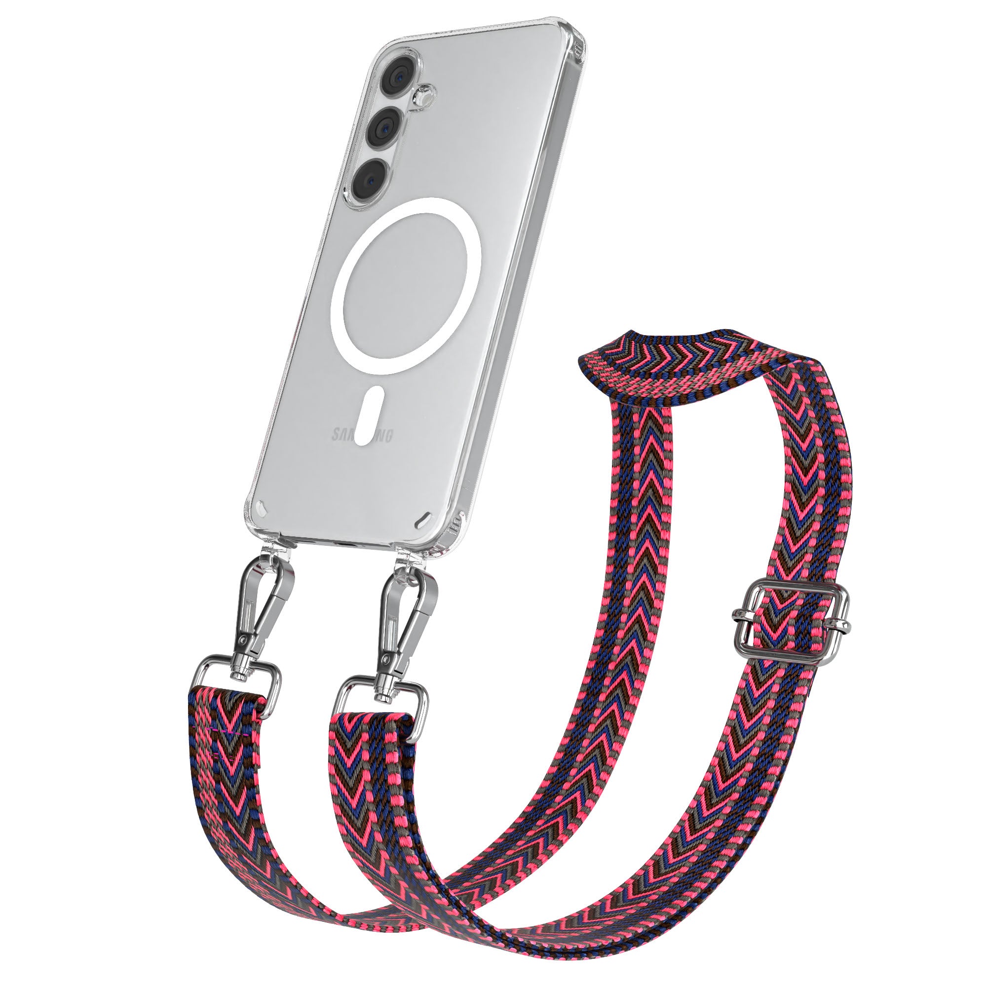 Samsung Galaxy S24 Plus Handykette MagSafe Boho Band verstellbar EAZY CASE 