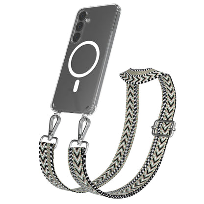 Samsung Galaxy S24 Plus Handykette MagSafe Boho Band verstellbar EAZY CASE 