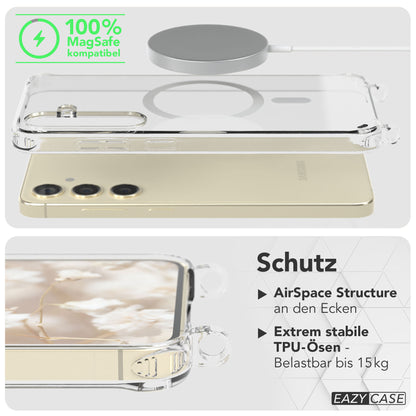 Samsung Galaxy S24 Plus Handykette MagSafe Boho Band verstellbar EAZY CASE 