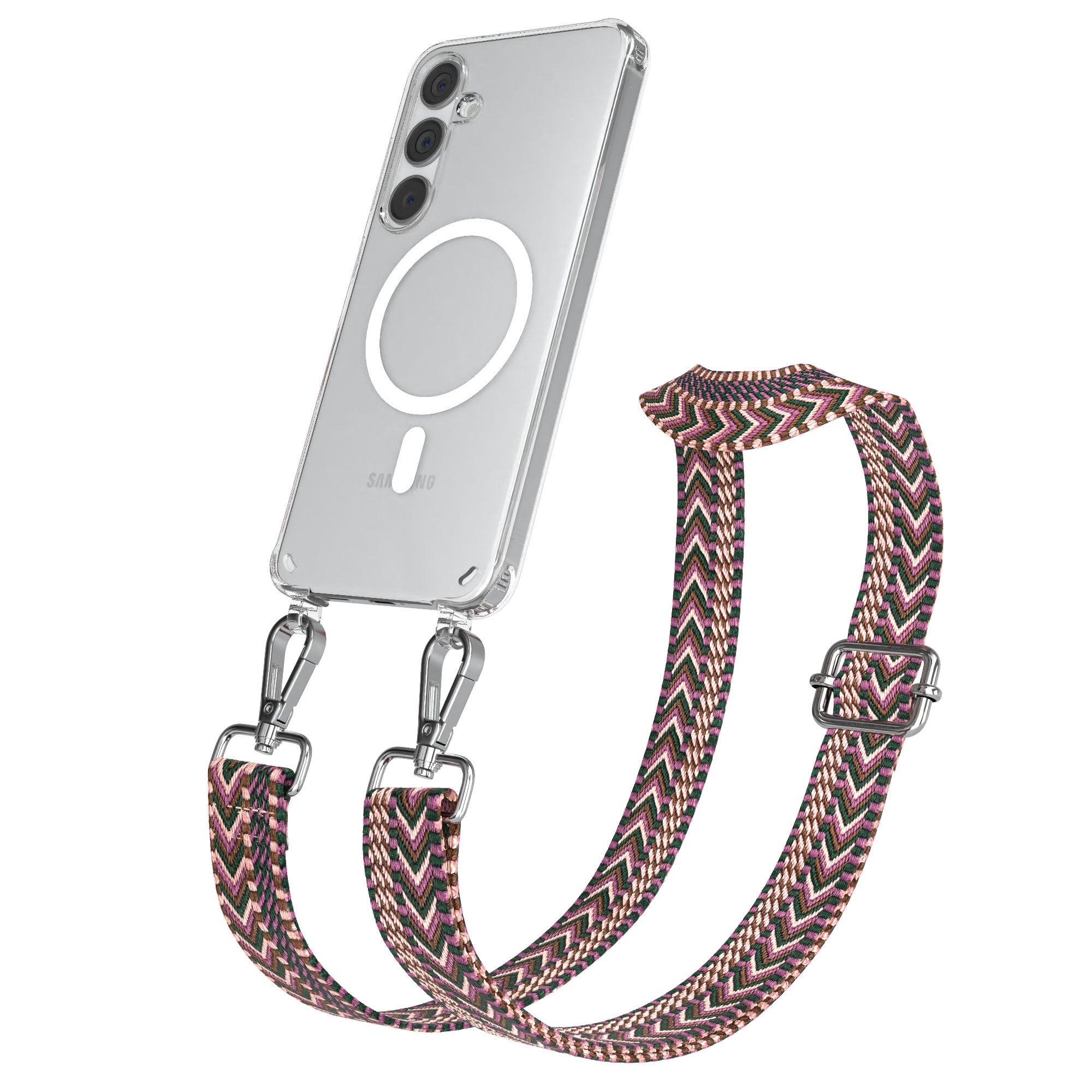 Samsung Galaxy S24 Plus Handykette MagSafe Boho Band verstellbar EAZY CASE 
