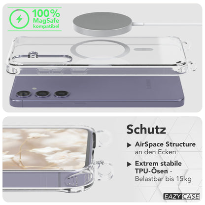 Samsung Galaxy S24 Plus Handykette MagSafe Boho Band verstellbar EAZY CASE 