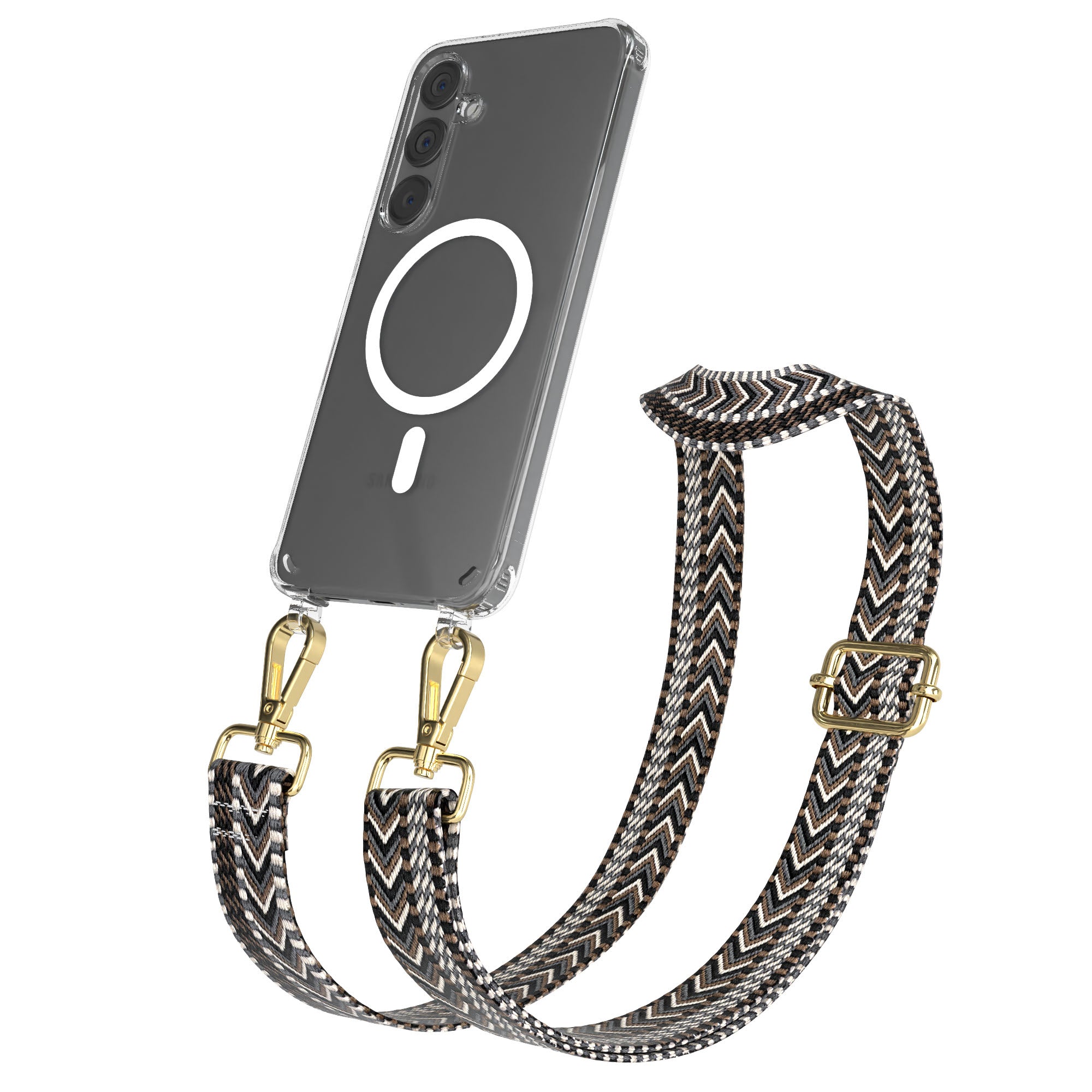 Samsung Galaxy S24 Plus Handykette MagSafe Boho Band verstellbar EAZY CASE 