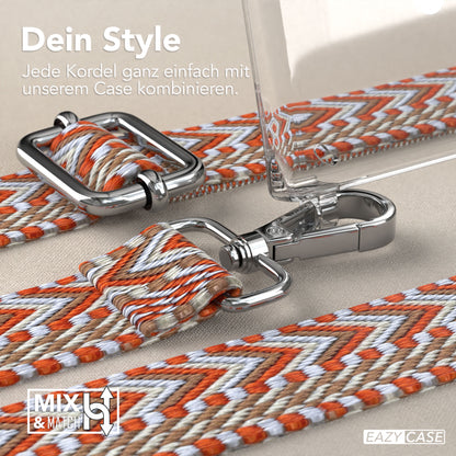 Samsung Galaxy S24 Ultra Handykette mit MagSafe Halterung und Boho Band 
