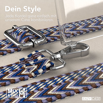 Samsung Galaxy S24 Ultra Handykette mit MagSafe Halterung und Boho Band 