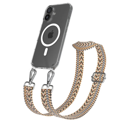 iPhone 16 MagSafe Handykette mit verstellbarem Boho Trageriemen von EAZY CASE 
