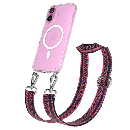 iPhone 16 MagSafe Handykette mit verstellbarem Boho Trageriemen von EAZY CASE 