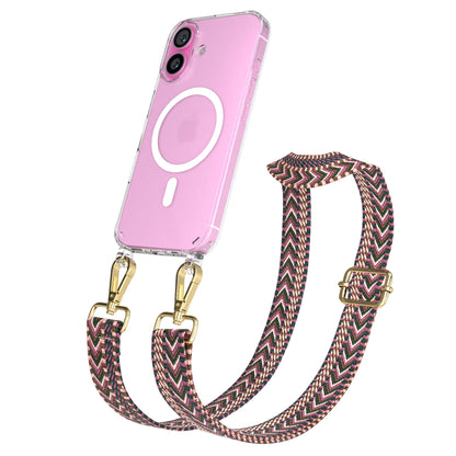 iPhone 16 MagSafe Handykette mit verstellbarem Boho Trageriemen von EAZY CASE 