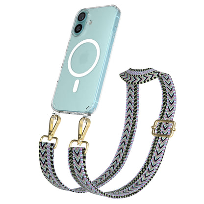 iPhone 16 MagSafe Handykette mit verstellbarem Boho Trageriemen von EAZY CASE 