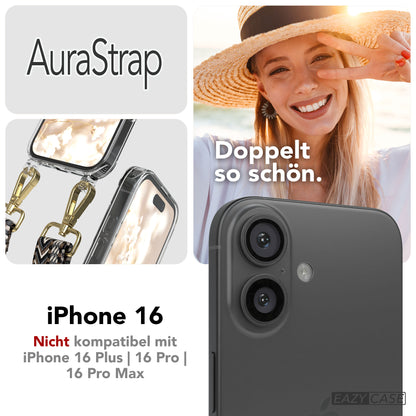 iPhone 16 MagSafe Handykette mit verstellbarem Boho Trageriemen von EAZY CASE 