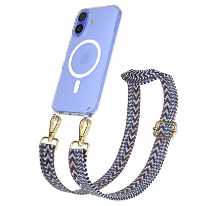 iPhone 16 MagSafe Handykette mit verstellbarem Boho Trageriemen von EAZY CASE 