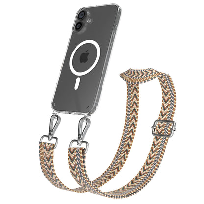 iPhone 16 Plus MagSafe Handykette mit Boho Band Set EAZY CASE 