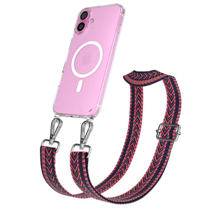 iPhone 16 Plus MagSafe Handykette mit Boho Band Set EAZY CASE 