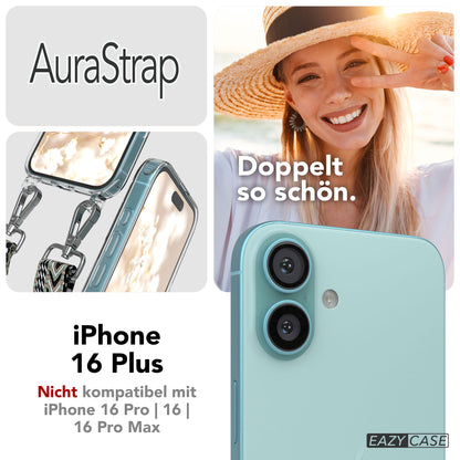iPhone 16 Plus MagSafe Handykette mit Boho Band Set EAZY CASE 