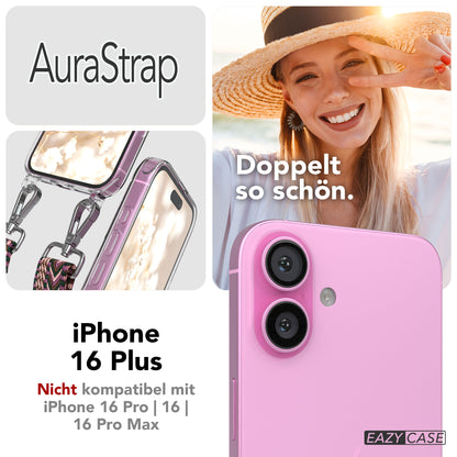 iPhone 16 Plus MagSafe Handykette mit Boho Band Set EAZY CASE 