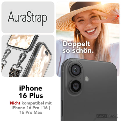 iPhone 16 Plus MagSafe Handykette mit Boho Band Set EAZY CASE 
