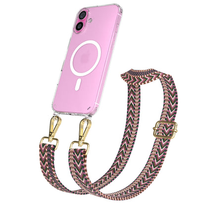 iPhone 16 Plus MagSafe Handykette mit Boho Band Set EAZY CASE 