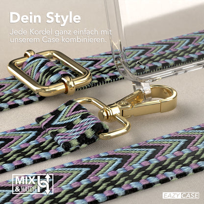 iPhone 16 Plus MagSafe Handykette mit Boho Band Set EAZY CASE 