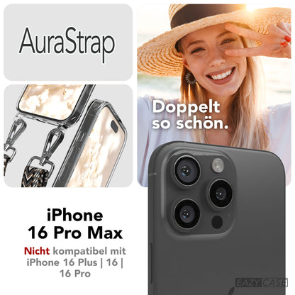 iPhone 16 Pro Max Handykette mit MagSafe Boho Band verstellbar 