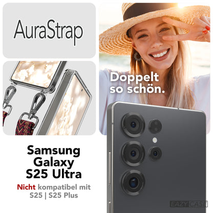 Samsung Galaxy S25 Ultra Handykette MagSafe mit verstellbarem Boho Band 