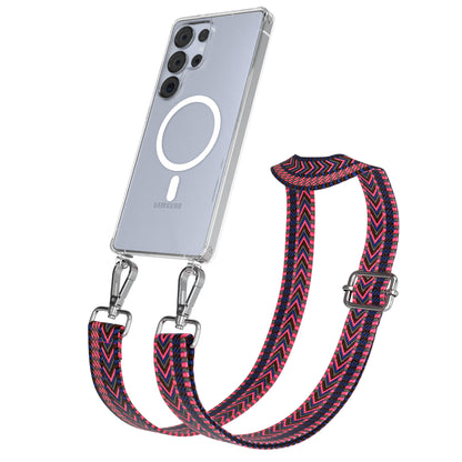 Samsung Galaxy S25 Ultra Handykette MagSafe mit verstellbarem Boho Band 