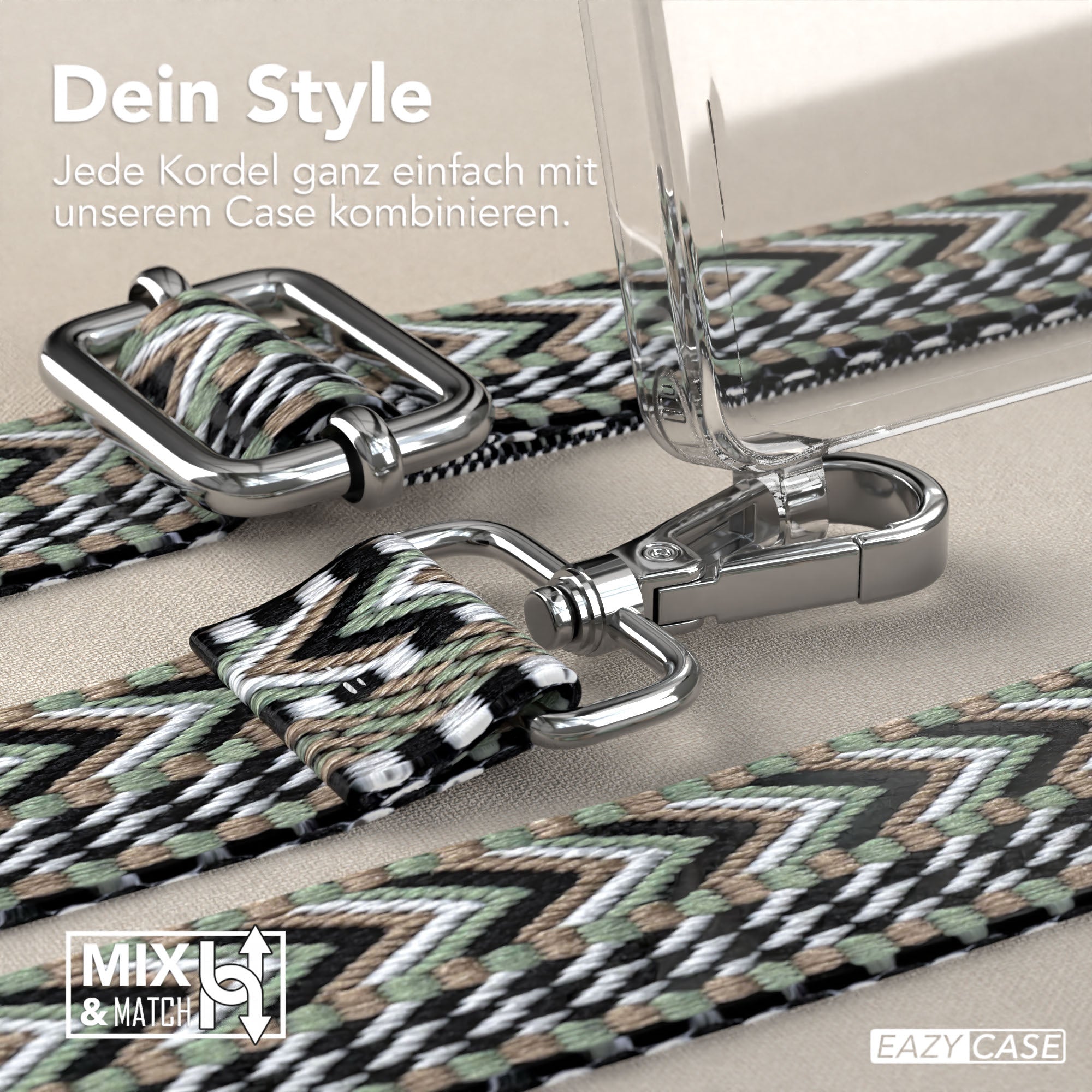 Samsung Galaxy S25 Ultra Handykette MagSafe mit verstellbarem Boho Band 
