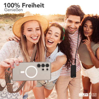 Samsung Galaxy S25 Ultra Handykette MagSafe mit verstellbarem Boho Band 