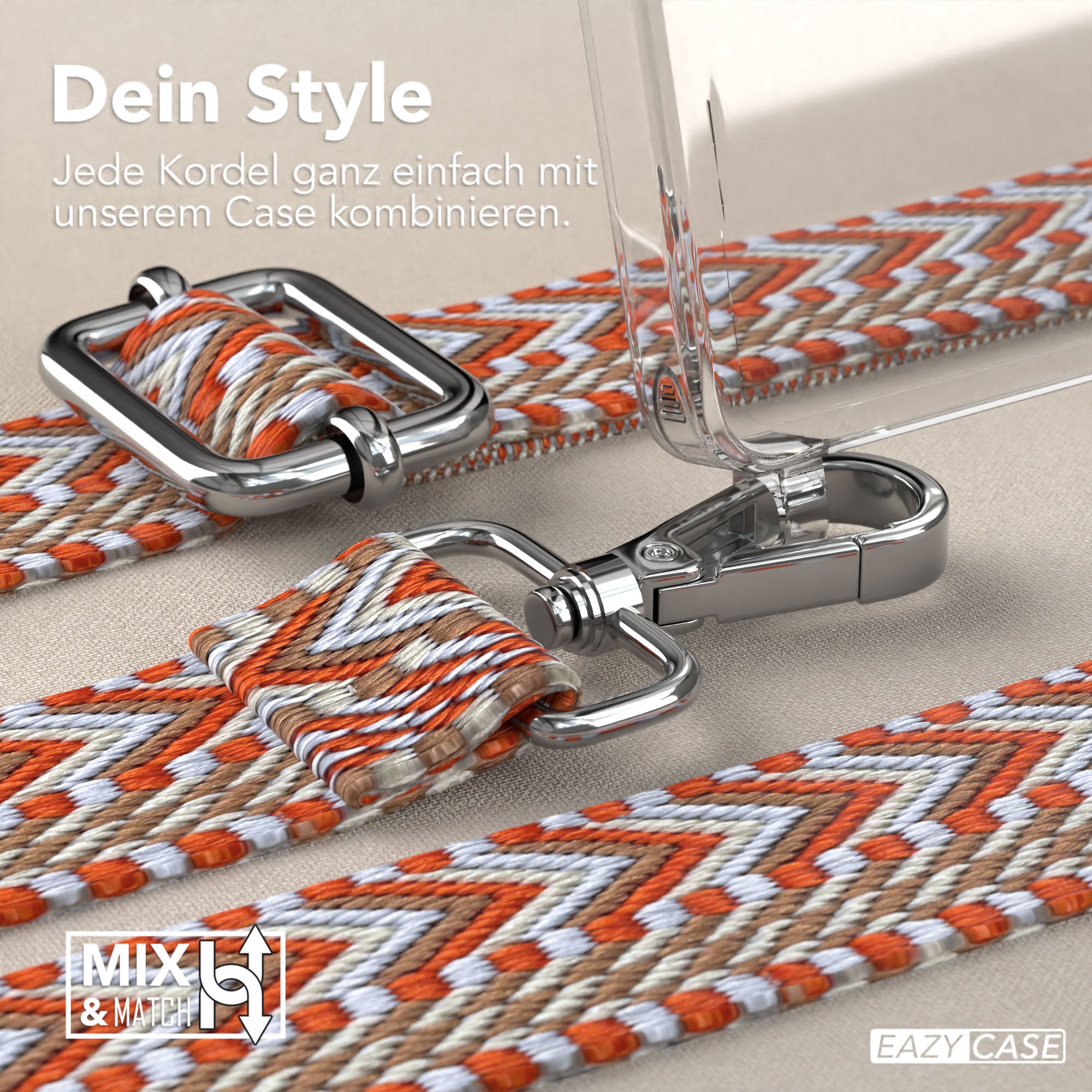 Samsung Galaxy S25 Ultra Handykette MagSafe mit verstellbarem Boho Band 