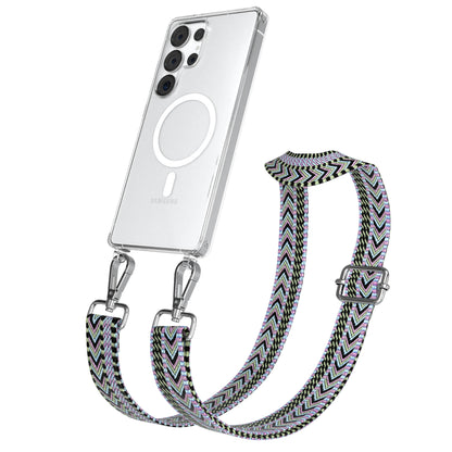 Samsung Galaxy S25 Ultra Handykette MagSafe mit verstellbarem Boho Band 